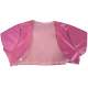 Fuchsia bolero met korte mouw