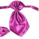 Jongens plastron paars nr.1