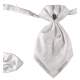 Jongens plastron wit nr.3