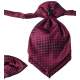 Jongens plastron rood