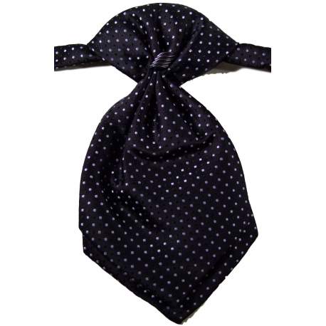 Jongens plastron zwart