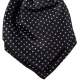 Jongens plastron zwart