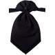 Jongens plastron zwart met rood
