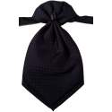 Jongens plastron zwart met rood