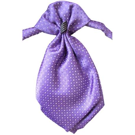 Jongens plastron paars