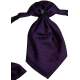 Jongens plastron paars