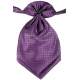Jongens plastron paars