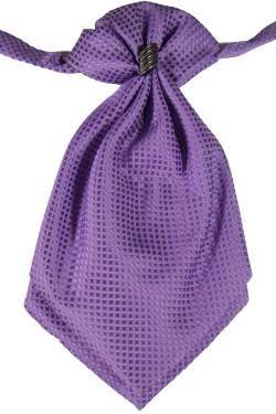 Jongens plastron paars