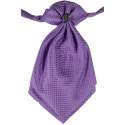 Jongens plastron paars