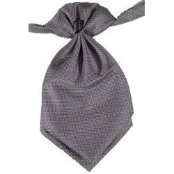 Jongens plastron grijs