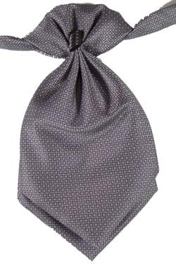Jongens plastron grijs