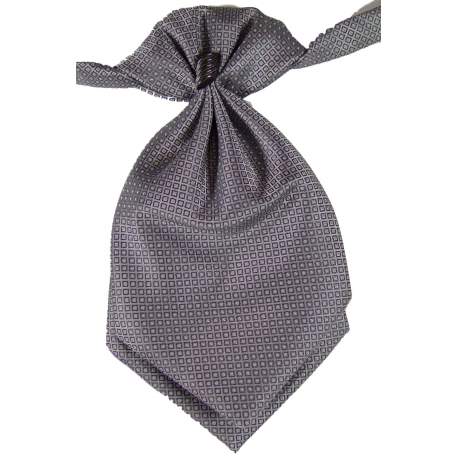 Jongens plastron grijs