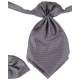 Jongens plastron grijs