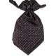 Jongens plastron bruin