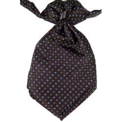 Jongens plastron bruin
