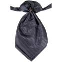 Jongens plastron donkergrijs
