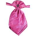 Jongens plastron fuchsia