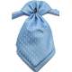 Plastron blauw-77