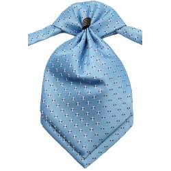 Jongens plastron lichtblauw 