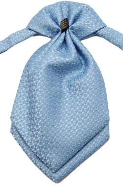 Plastron lichtblauw-73