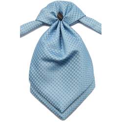 Jongens plastron lichtblauw