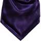 Plastron donker paars satijn -21