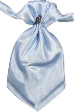 Plastron lichtblauw
