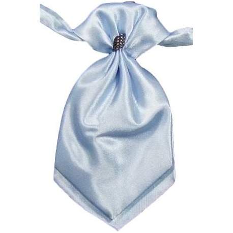 Plastron lichtblauw