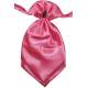 Fuchsia satijnen plastron