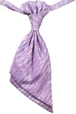 Heren-junior plastron paars
