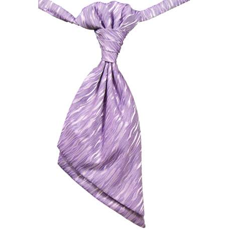 Heren-junior plastron paars