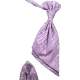 Heren-junior plastron paars