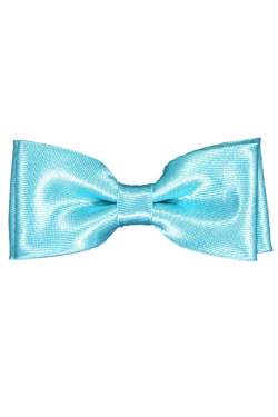 Turquoise satijnen strik