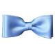 Blauwe babystrik