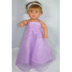 Baby feestjurk Viola lila