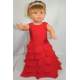 Baby feestjurk Wendy rood