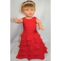 Baby feestjurk Wendy rood