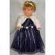 Babyjurkje Daisy donkerblauw
