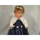 Babyjurkje Daisy donkerblauw