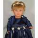 Babyjurkje Daisy donkerblauw