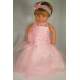 Baby feestjurk Viola roze