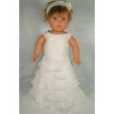 Baby feest jurk Wendy ivoor