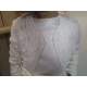 Bolero met strikjes en parels
