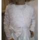 Bolero met strikjes en parels